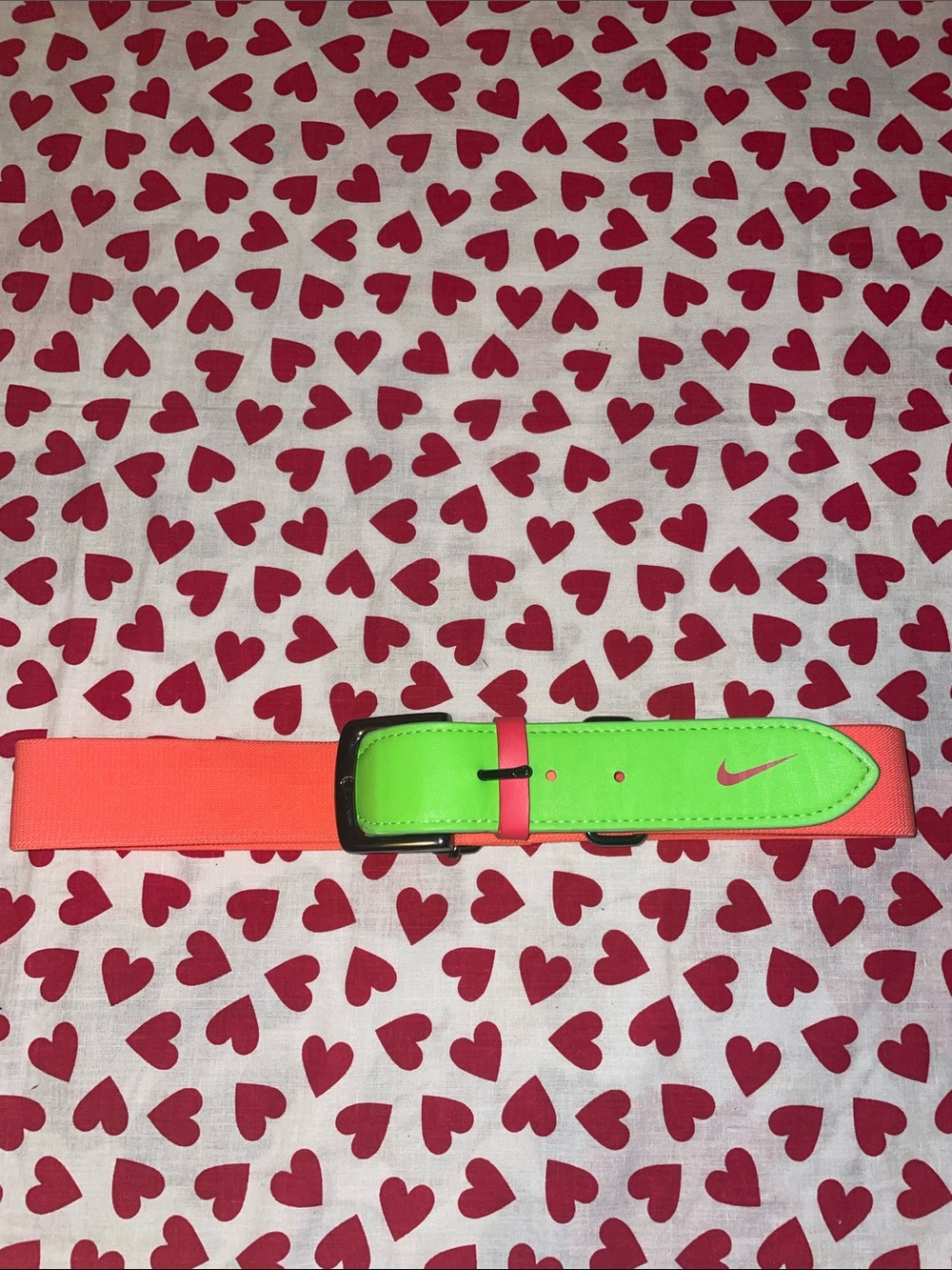 Multi color neon Nike belt (one size fits all)